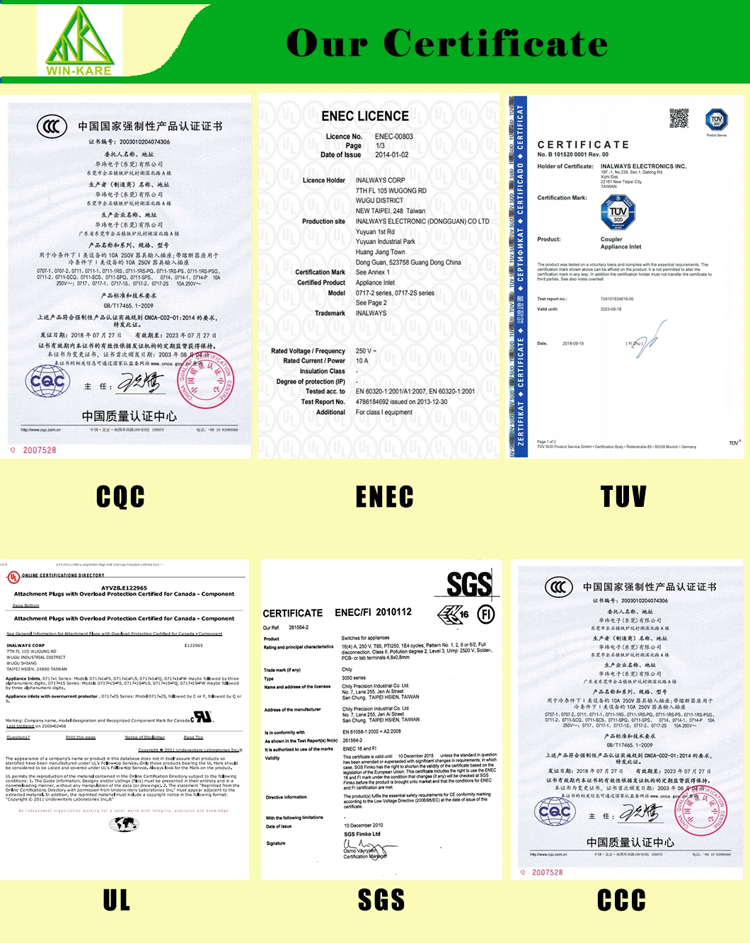 IEC Electrical Switch Connector Female Plug AC Power Inlet Medical Industrial Socket with Double Fuse